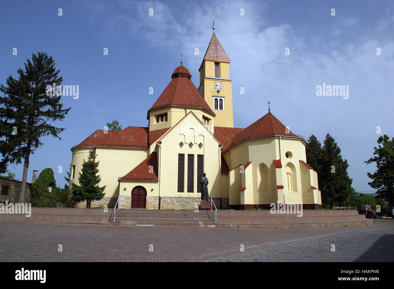 Parish church of the Holy Trinity in Krasic, Croatia Stock Photo