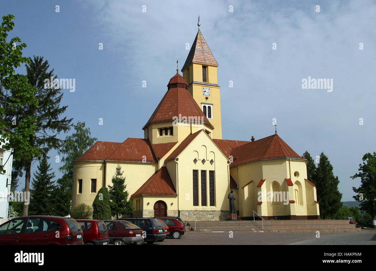 Parish church of the Holy Trinity in Krasic, Croatia Stock Photo