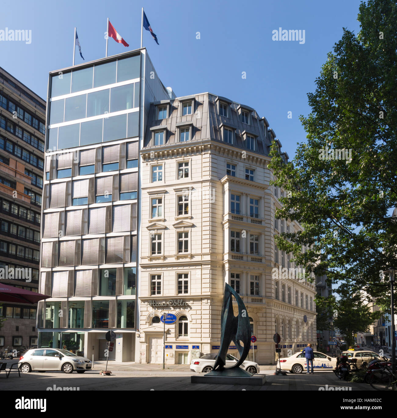 Germany Hamburg Downtown Stock Photo - Alamy