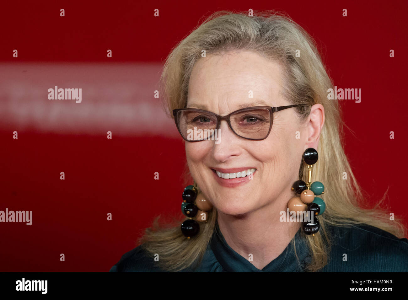 Rome Italy (It) - 20 Oct 2016 -  Auditorium   - In Rome Film Festival Meryl Streep to presents the movie Florence Foster Jankisn Stock Photo