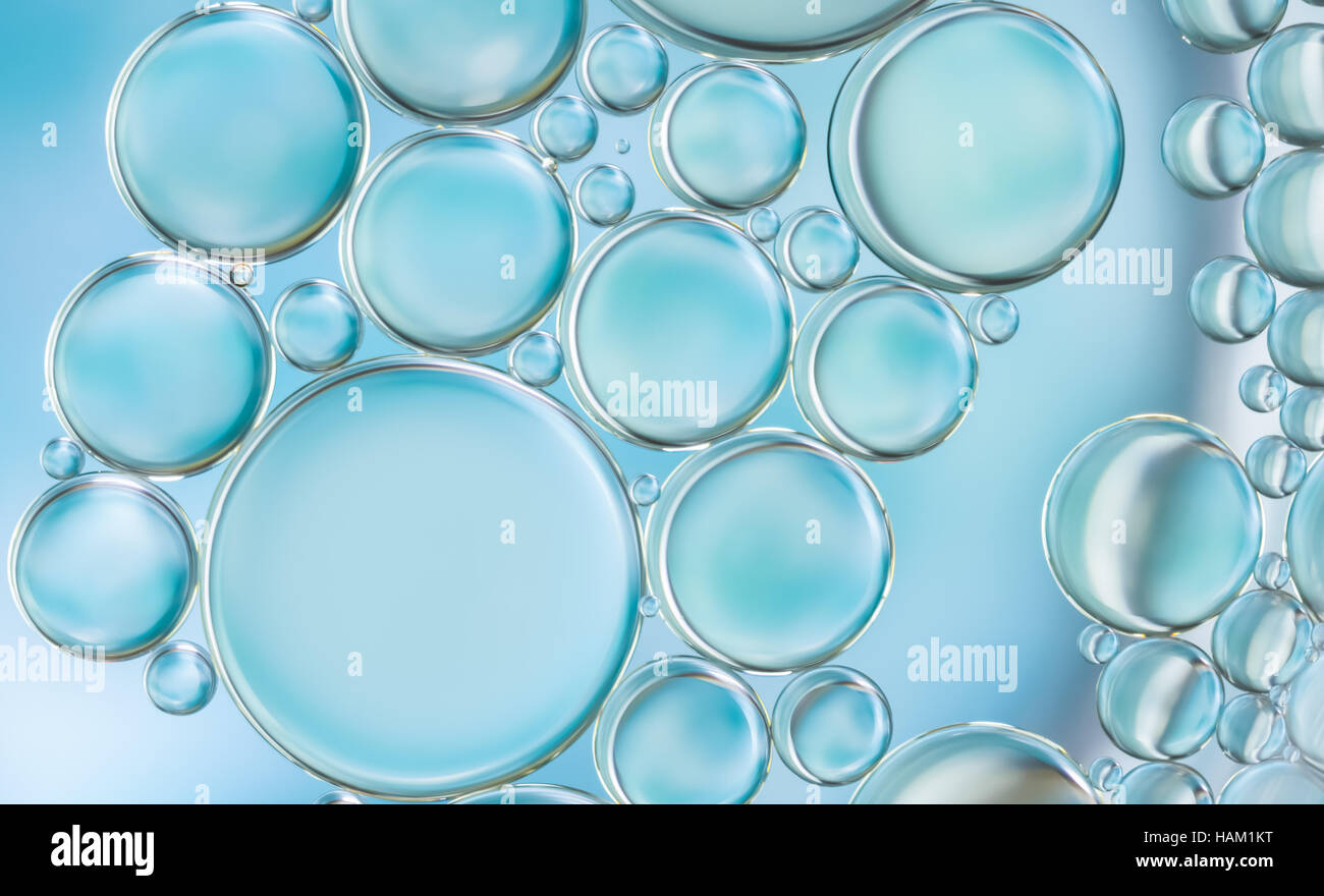 water bubbles abstract light illumination Stock Photo - Alamy