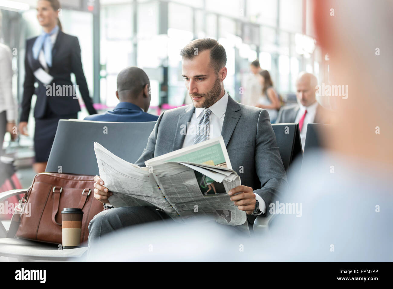 African airport waiting area hi-res stock photography and images - Alamy