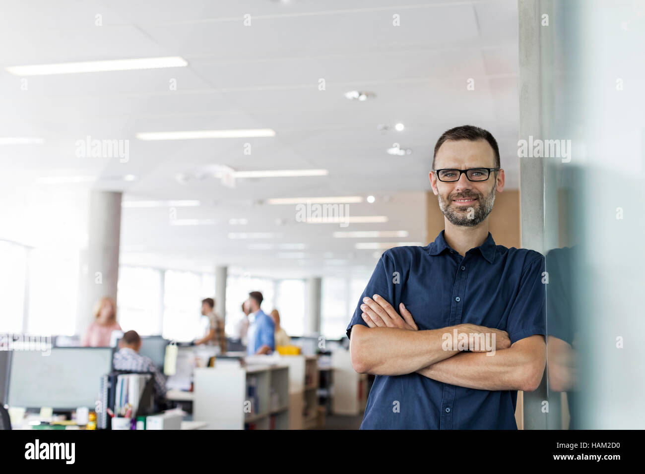 Portrait confident businessman hi-res stock photography and images - Alamy
