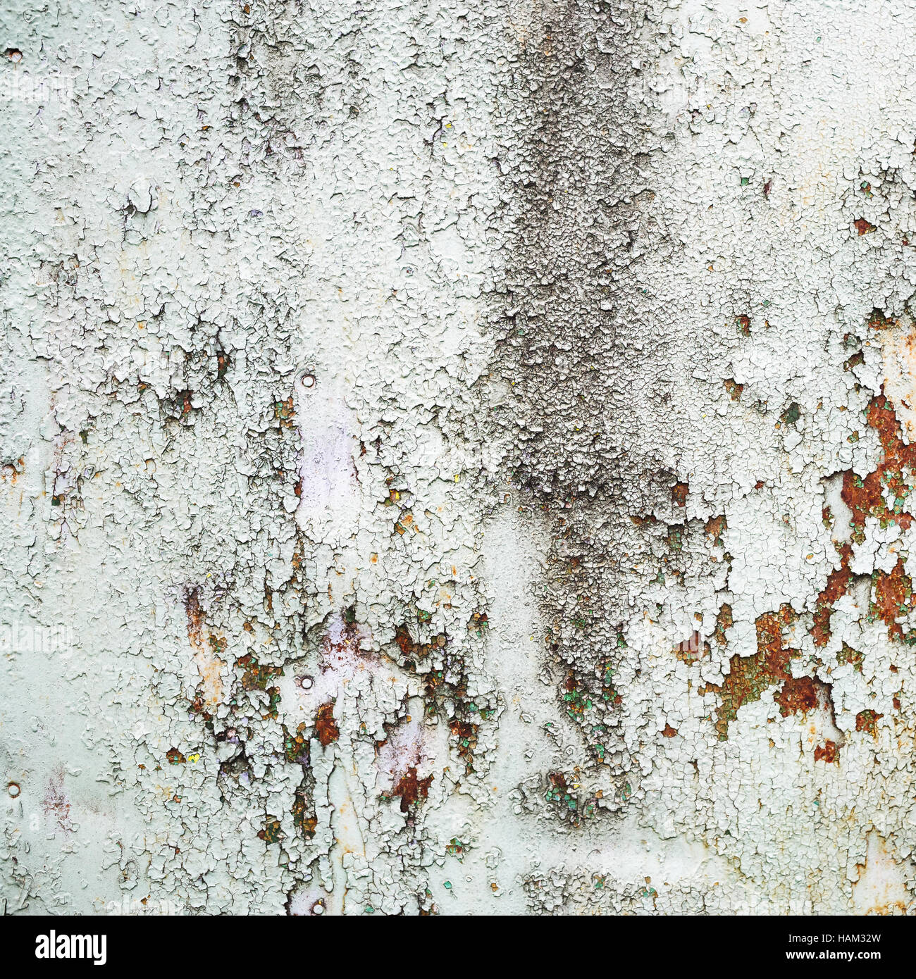 Rusty painted metal surface Stock Photo - Alamy