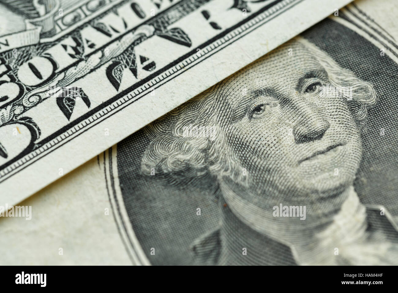 1 dollar bill george washington hi-res stock photography and images - Alamy