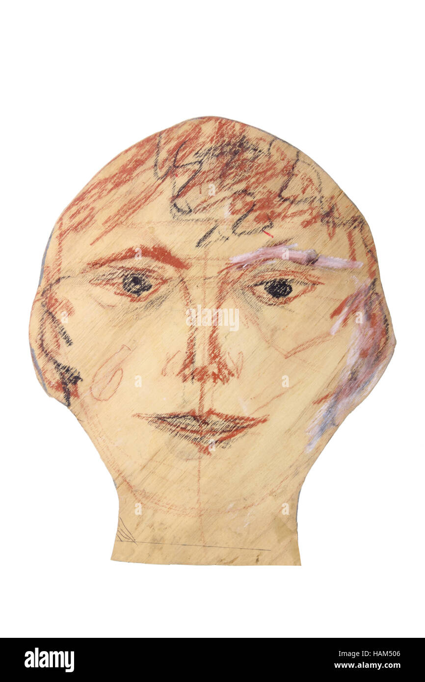 Wooden head Cut Out Stock Images & Pictures - Alamy