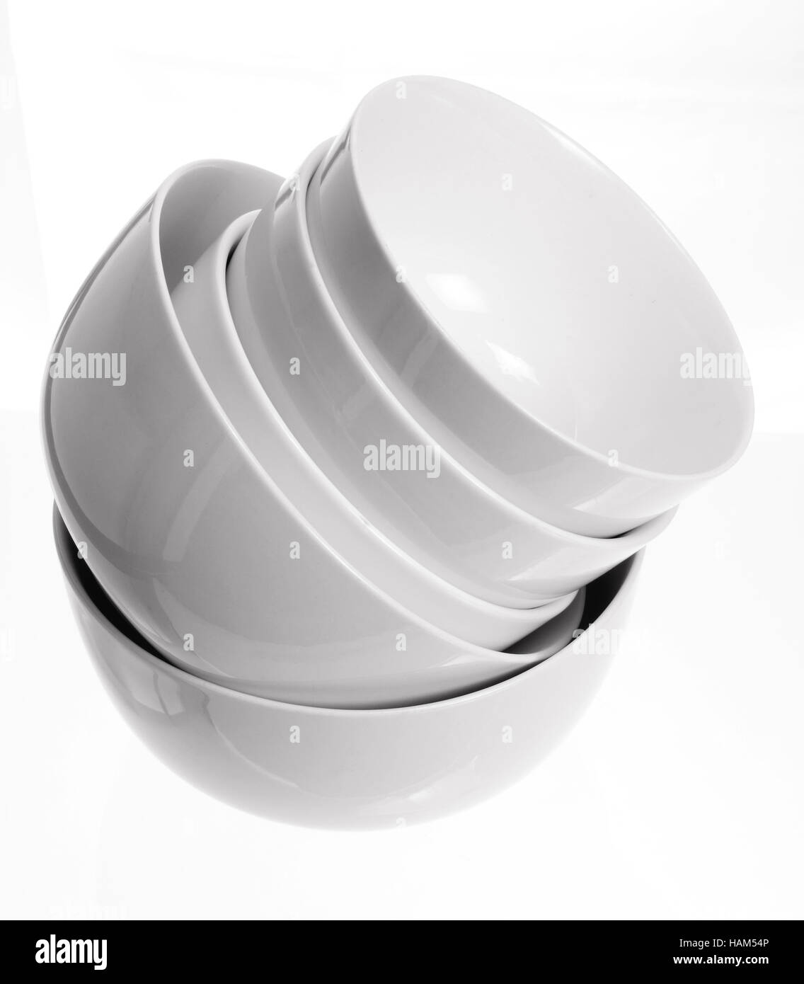 Stack of Bowls Stock Photo Alamy