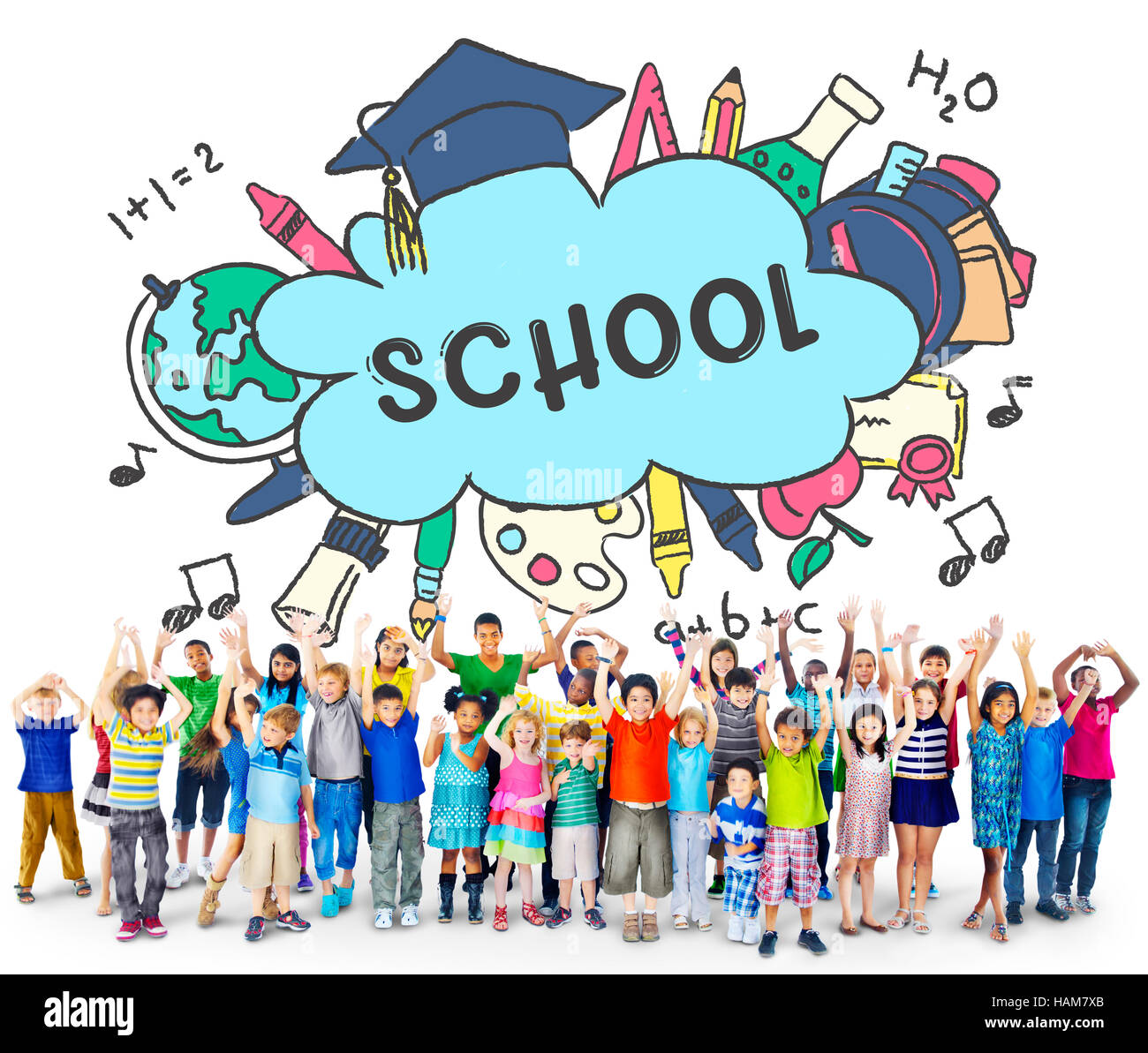 School Education Academiccs Study Concept Stock Photo - Alamy