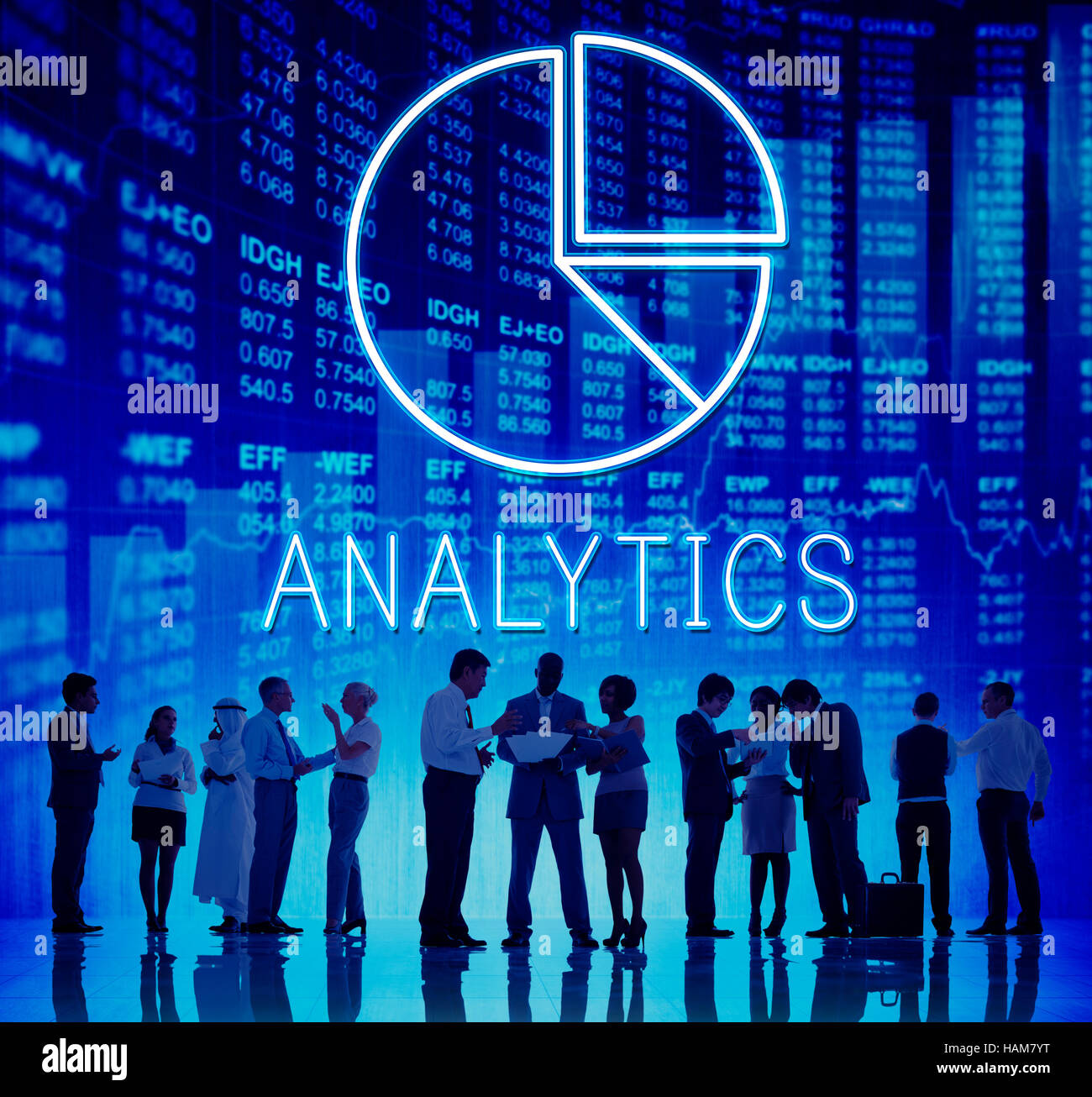 Pie Chart Diagram Graphic Icon Finance Concept Stock Photo - Alamy
