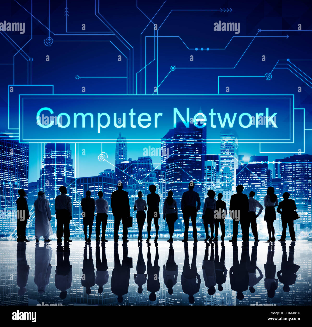 Computer Network Connection Server Ethernet Concept Stock Photo - Alamy