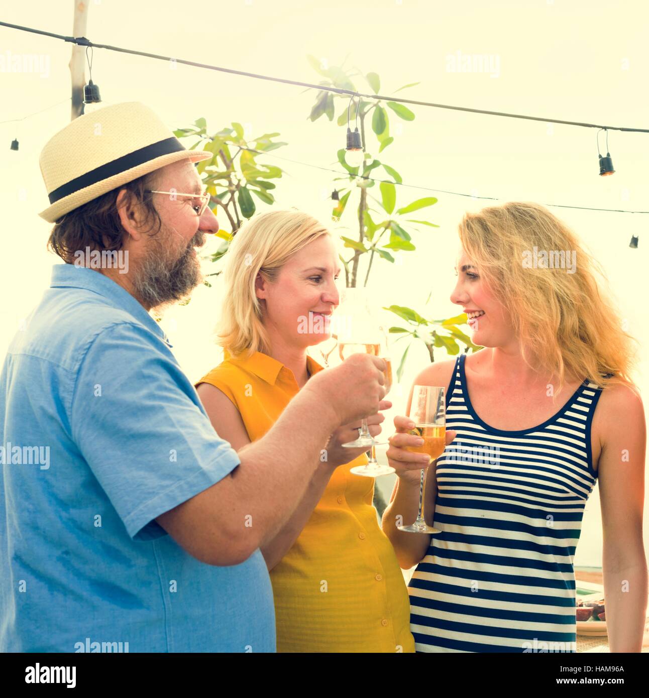 Group Of People Party Concept Stock Photo Alamy