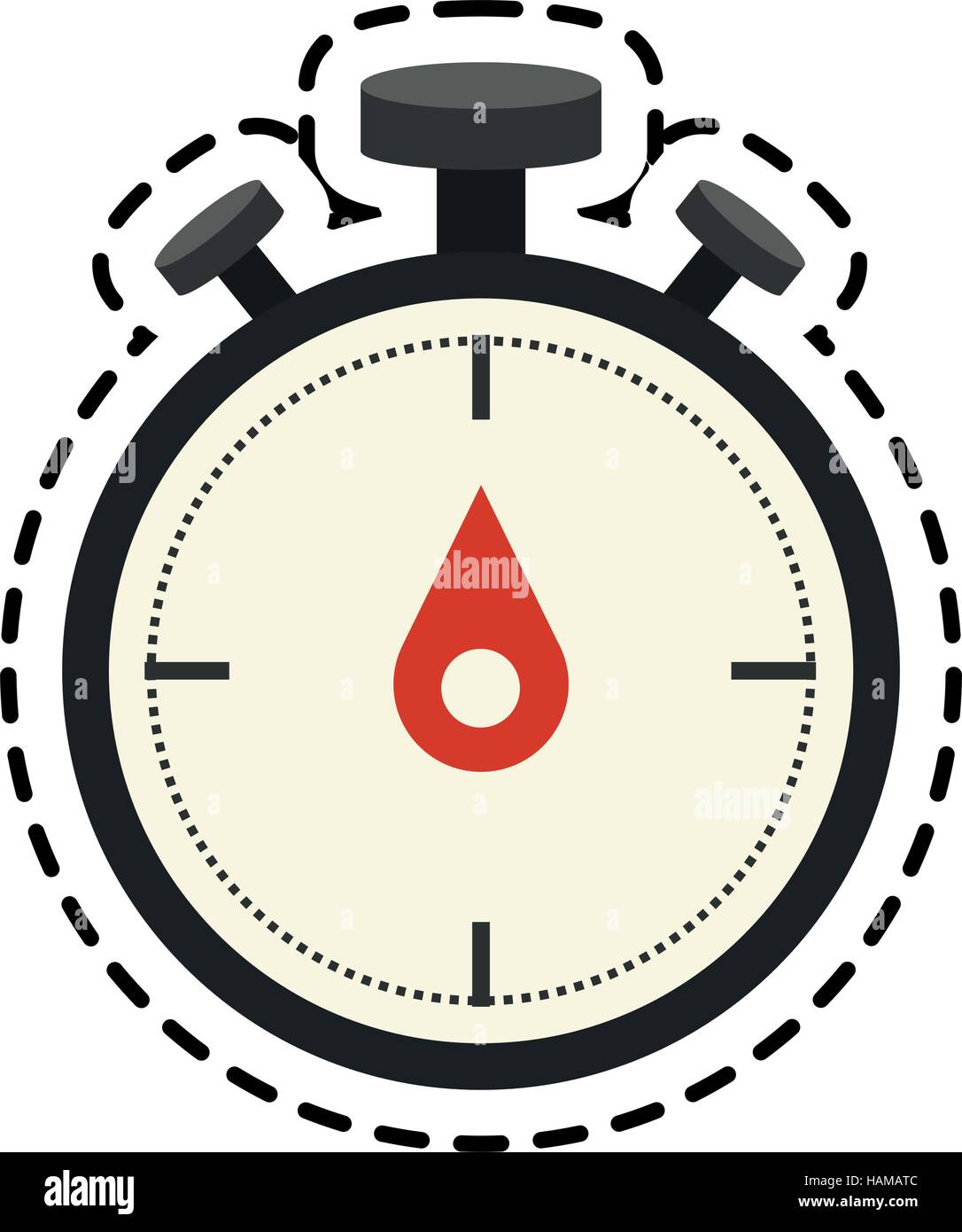 Isolated chronometer of training design Stock Vector Image & Art - Alamy