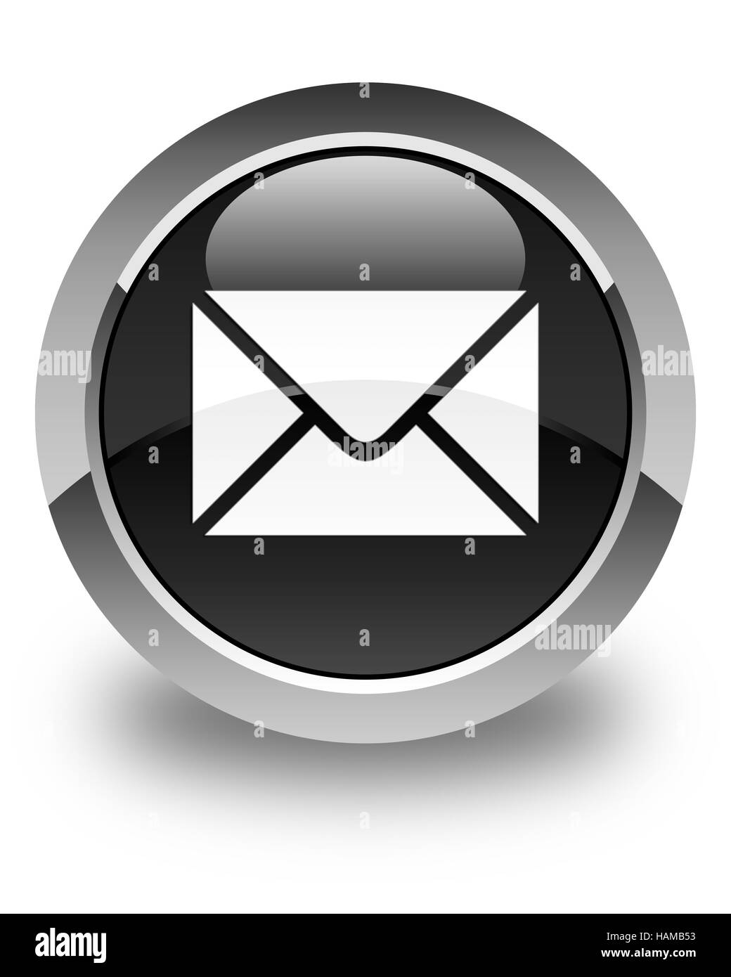 Email envelope symbol Black and White Stock Photos & Images Alamy