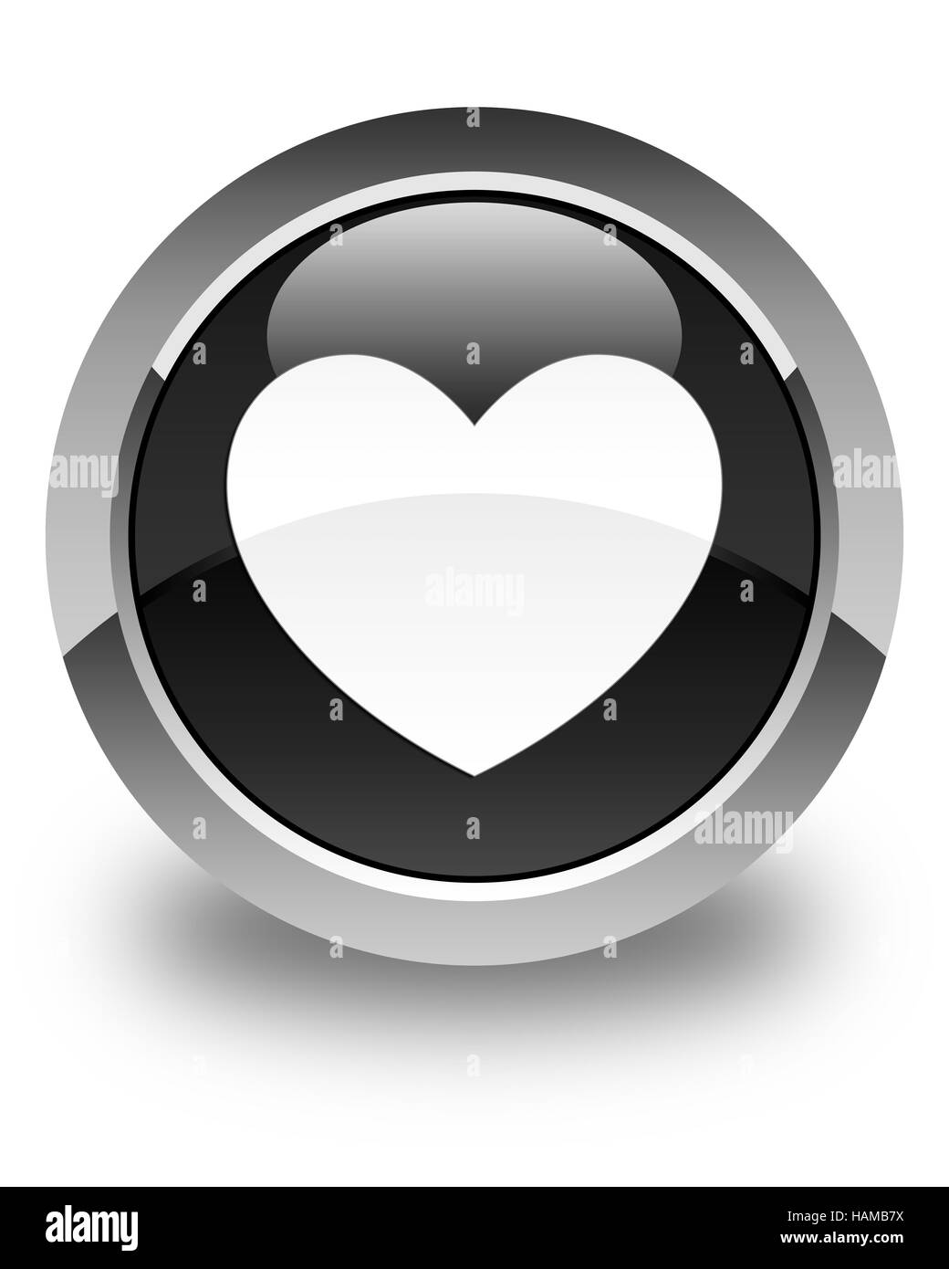 Black heart shape Black and White Stock Photos & Images - Alamy