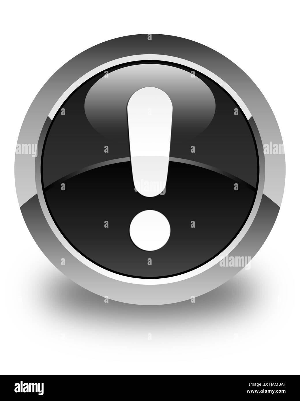 Exclamation mark Black and White Stock Photos & Images Alamy