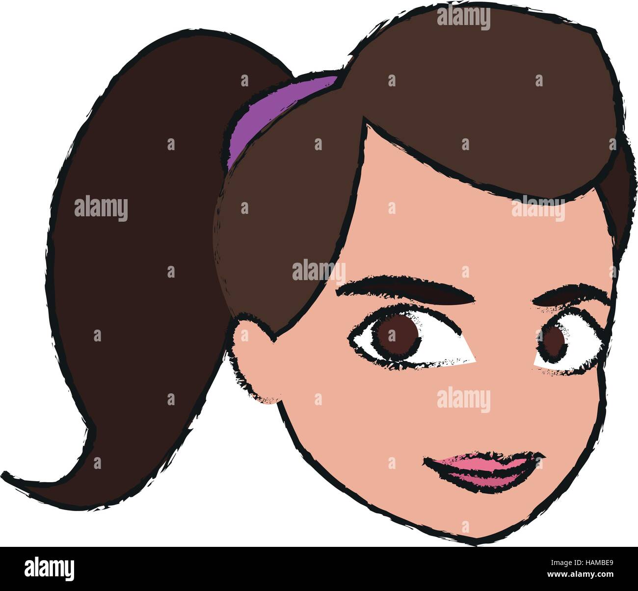 Isolated woman cartoon design Stock Vector Image & Art - Alamy