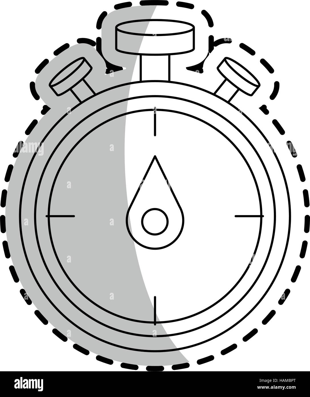 Isolated chronometer of training design Stock Vector Image & Art - Alamy