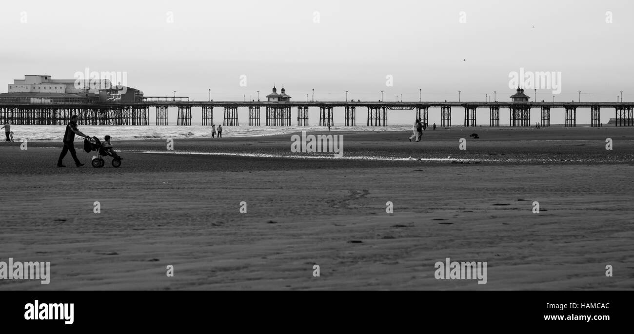 central pier blackpool Stock Photo