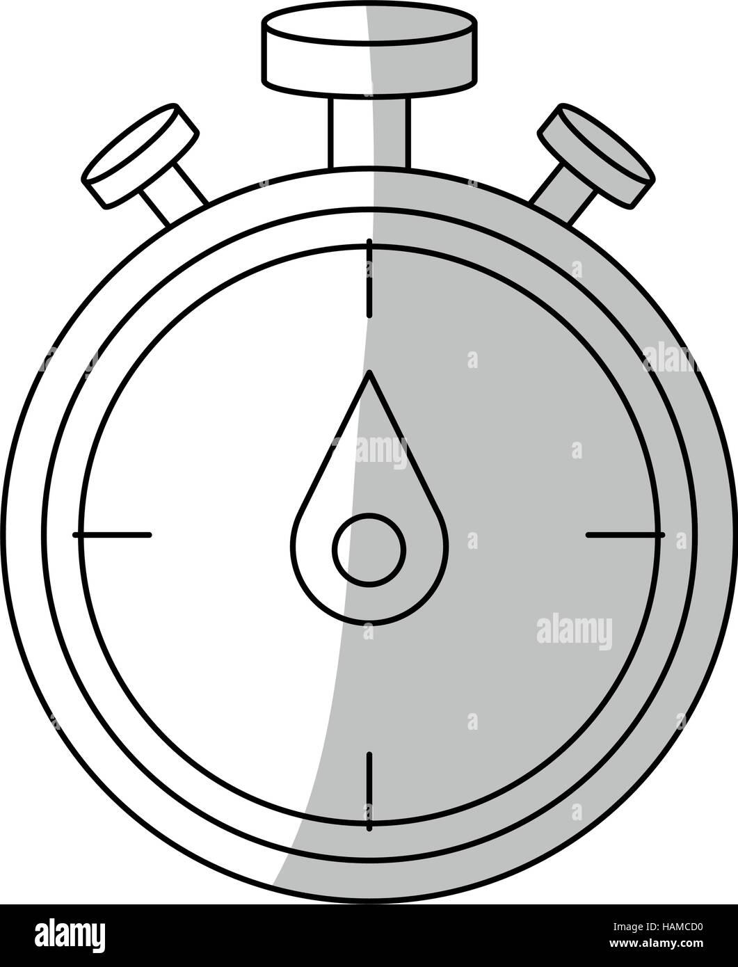 Isolated chronometer of training design Stock Vector Image & Art - Alamy