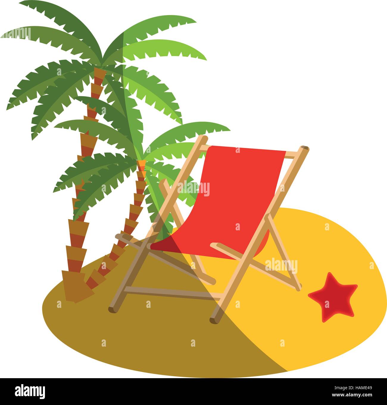 Isolated palm tree design Stock Vector Image & Art - Alamy