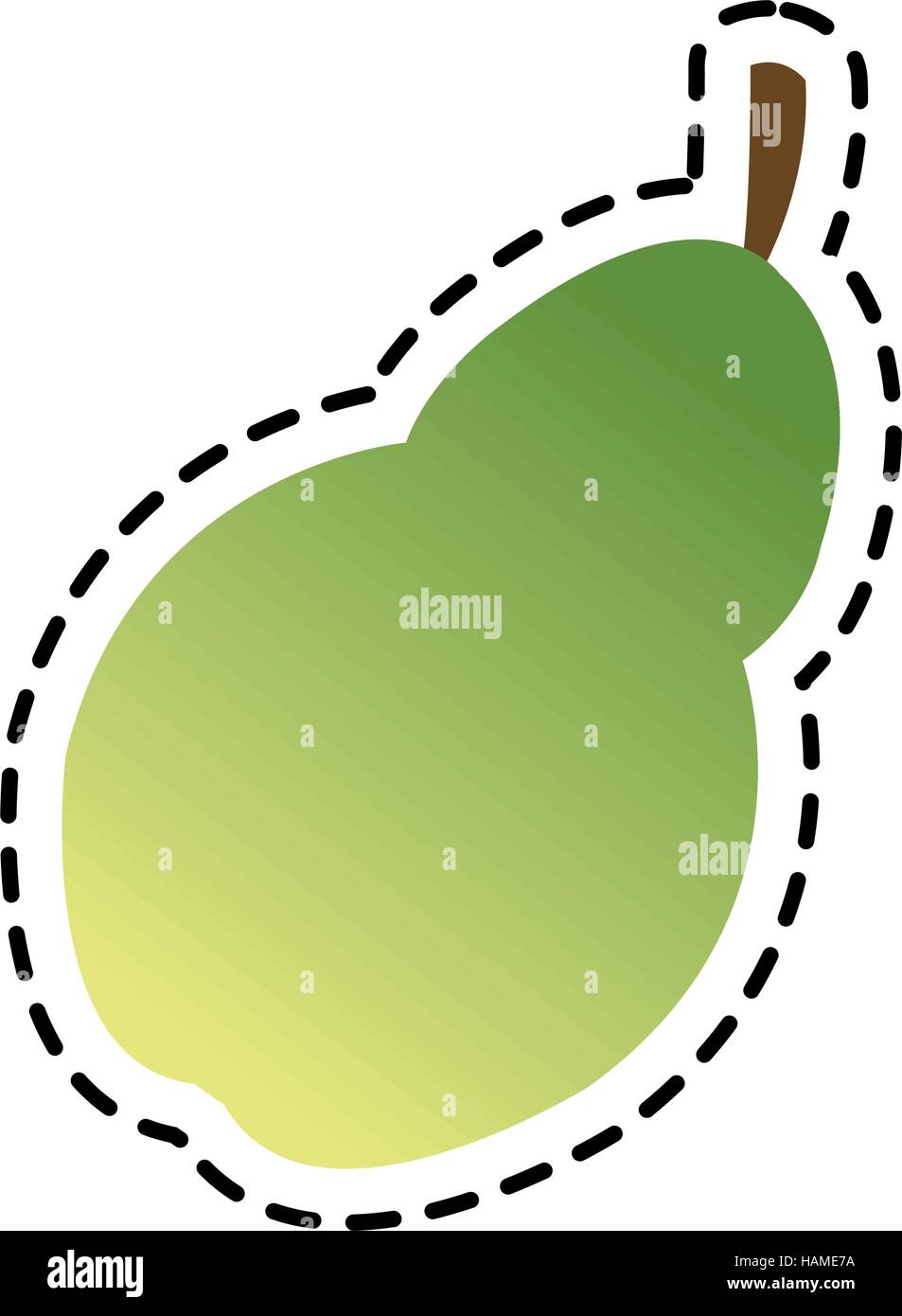Isolated pear design Stock Vector Image & Art - Alamy