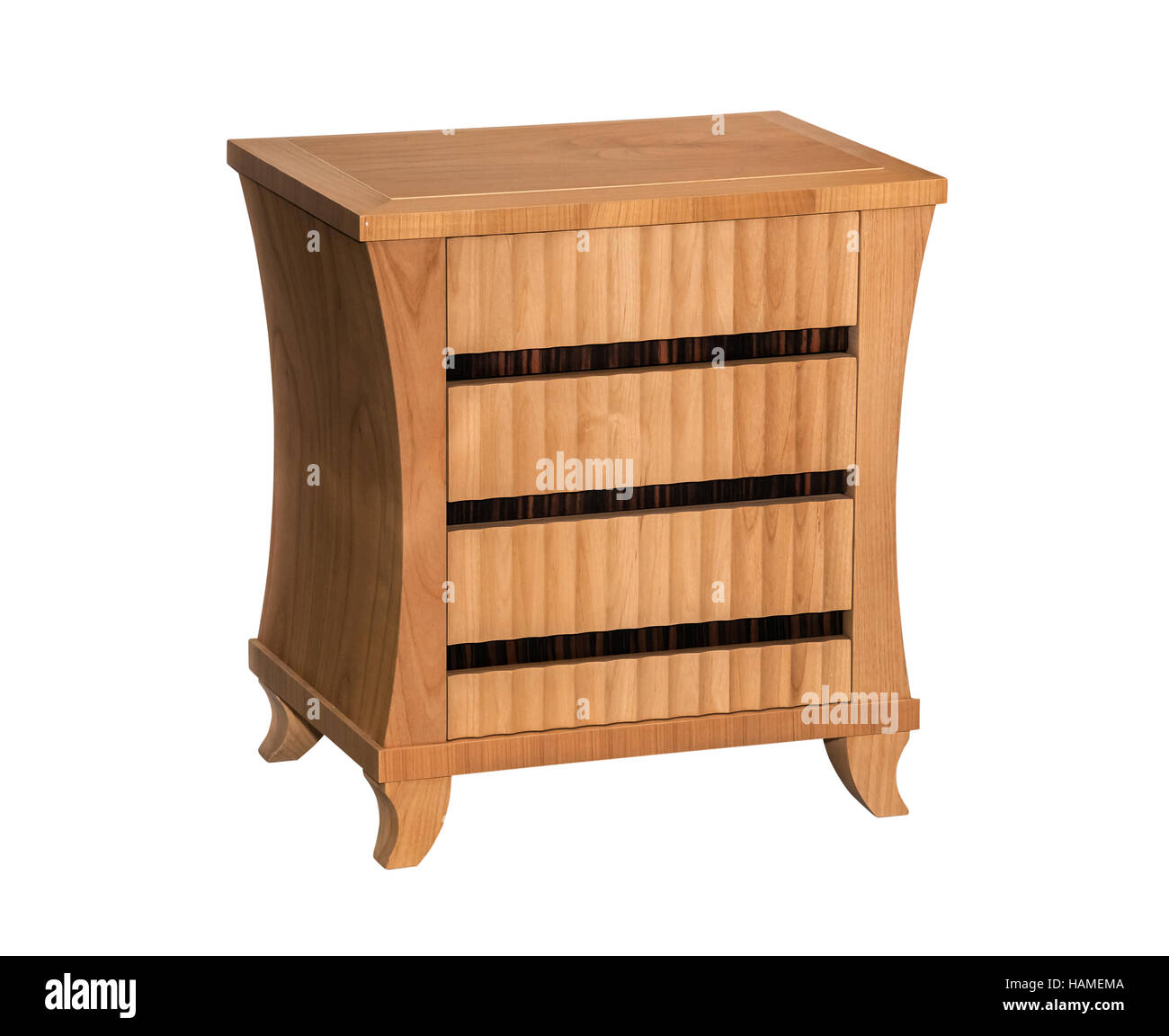 Bedside table isolated Stock Photo Alamy