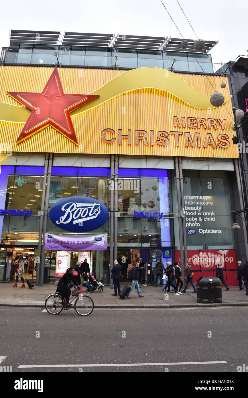 Boots on oxford street hires stock photography and images Alamy