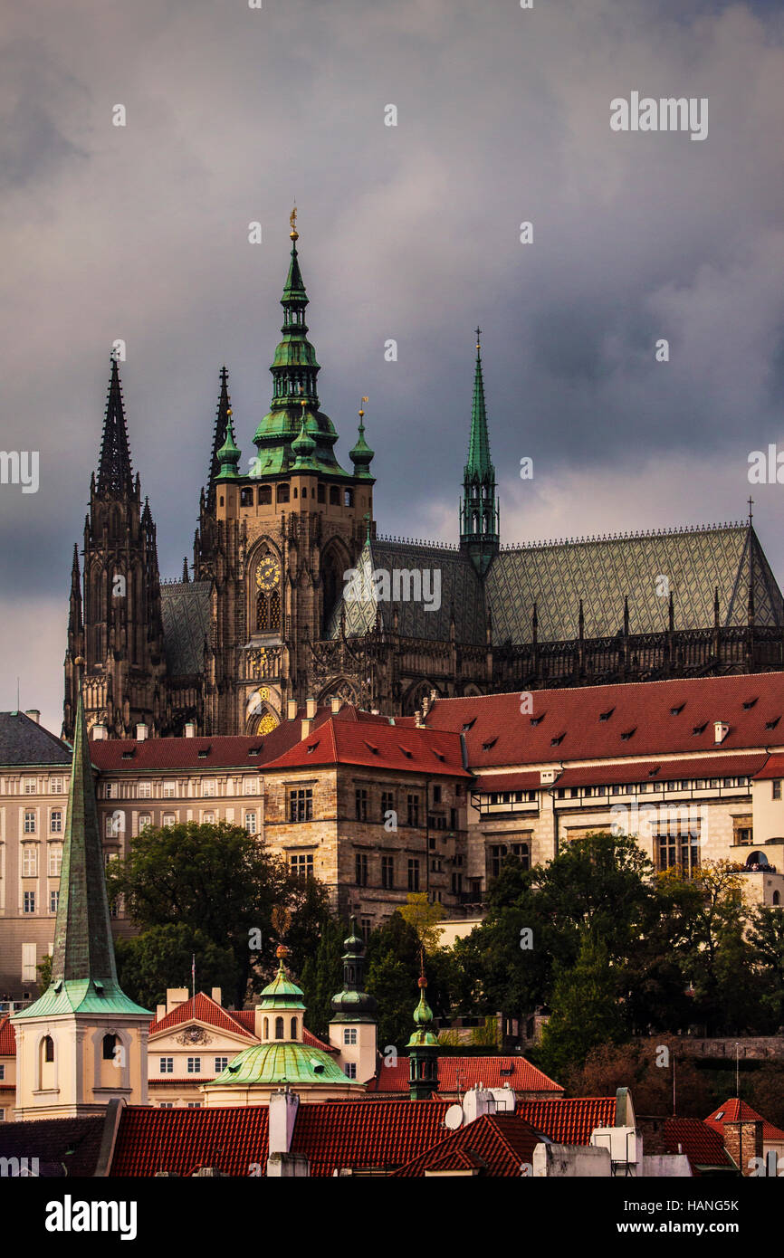 St Vitus Cathedral, Prague Stock Photo