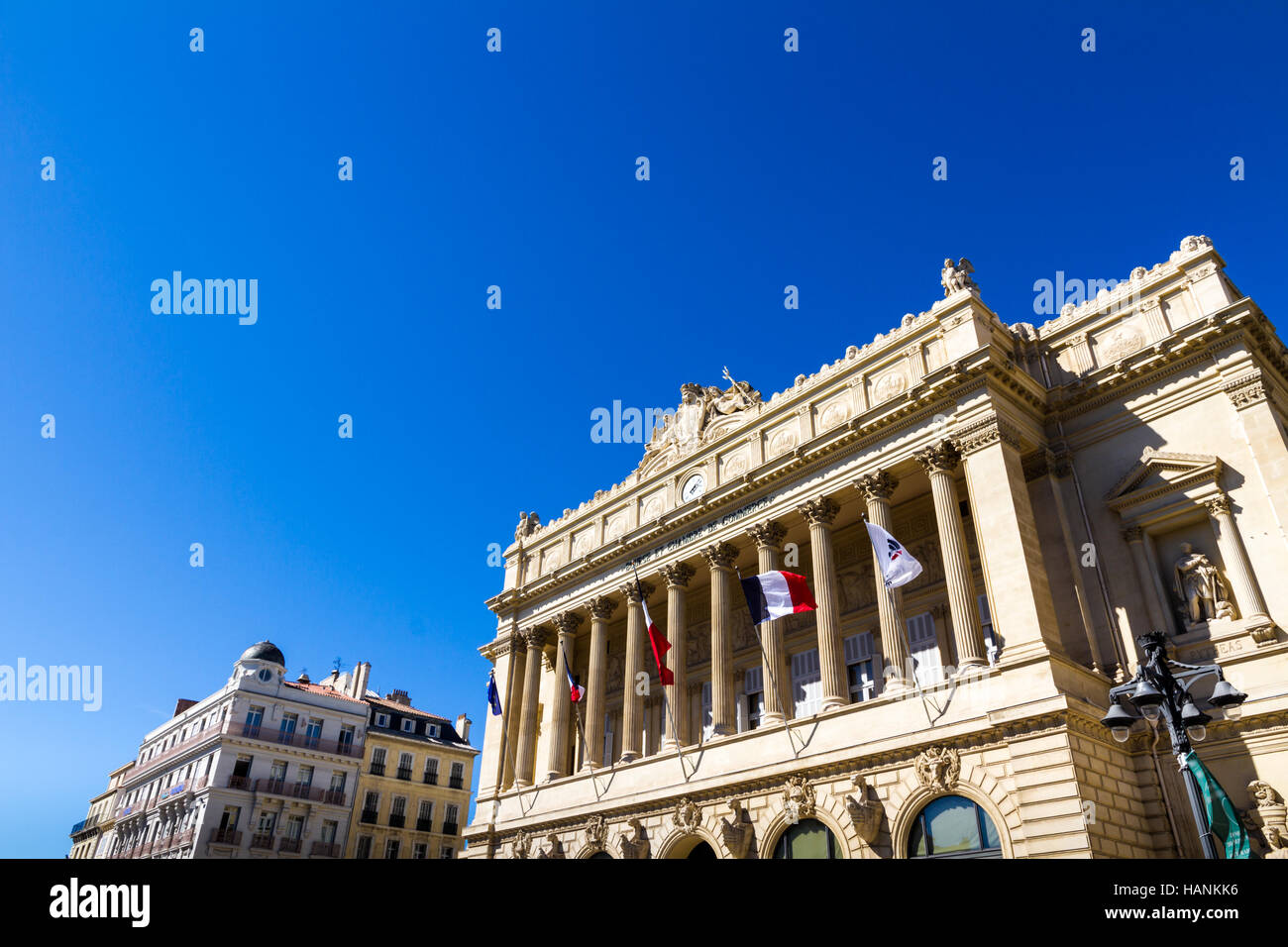 Marseille, France - September 20, 2015:Musee de la Marine et de l'economie Stock Photo