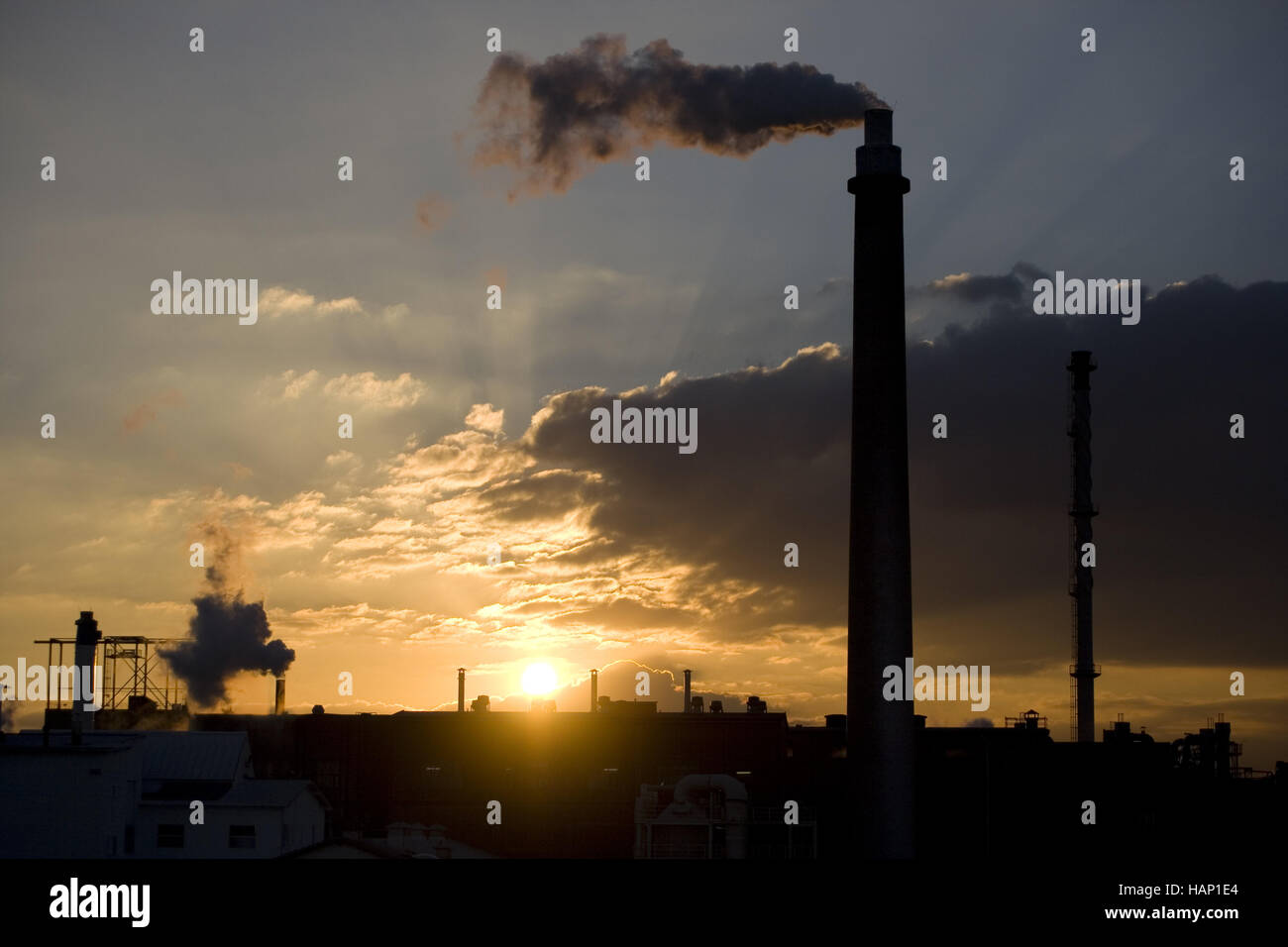 pollution Stock Photo