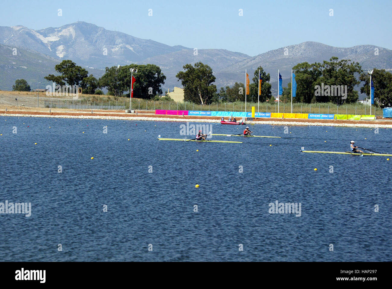 OLYMPIC ROWING OLYMPIC ROWING ATHENS GREECE 18 August 2004 Stock Photo ...