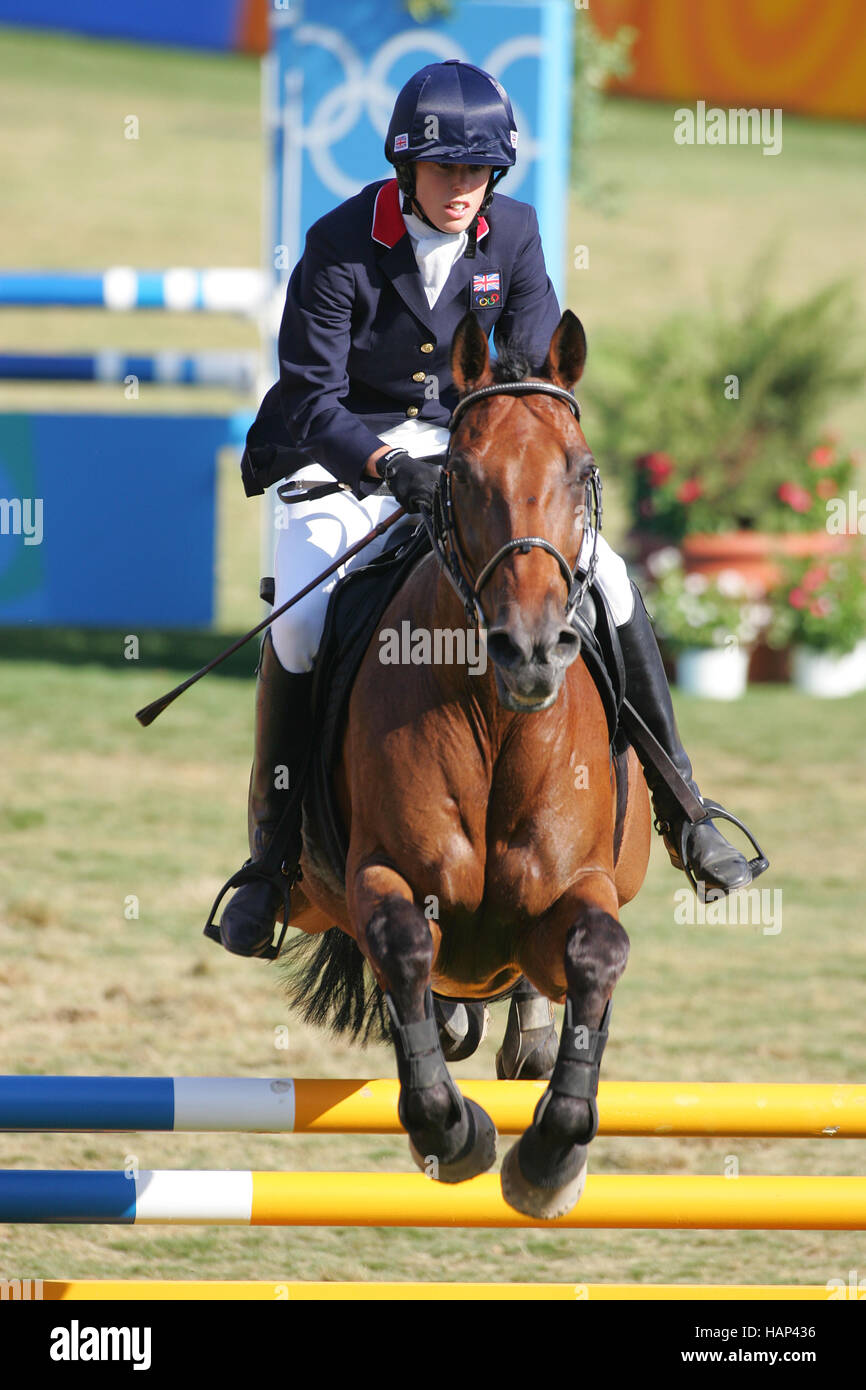 HARLAND SHOWJUMPING MODERN PENTATHLON ATHENS GREECE 27 August