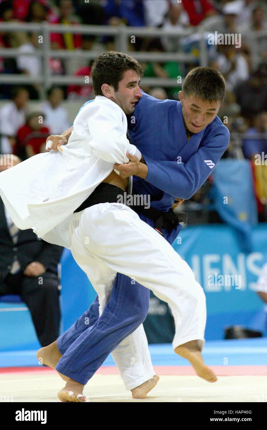 ARMEN NAZARYAN & ALEXANDRE LEE OLYMPIC JUDO ATHENS GREECE 13 August ...