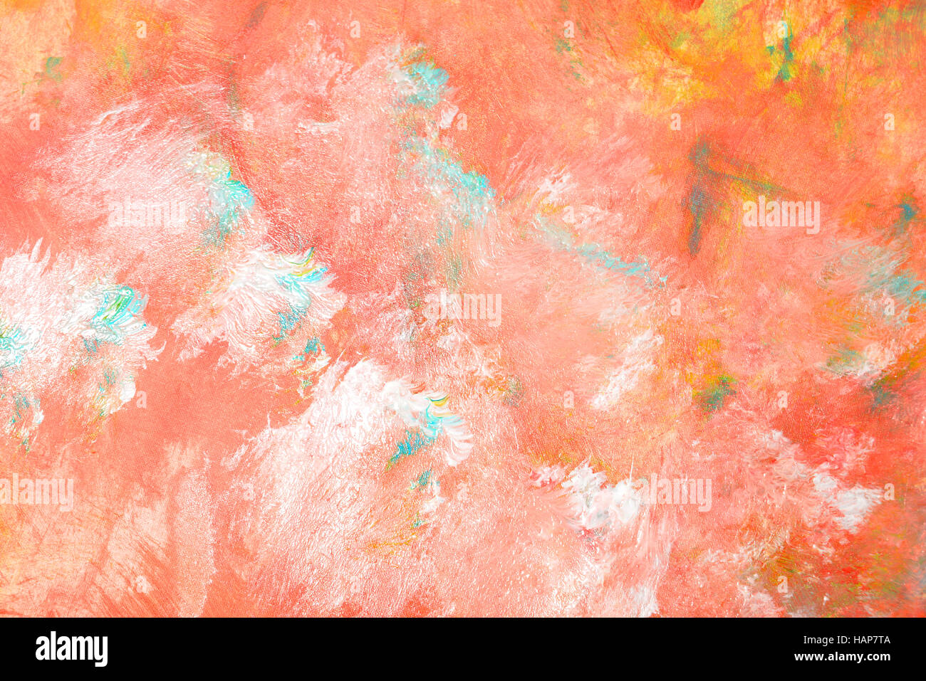 colored spots of color painted with brush Stock Photo Alamy
