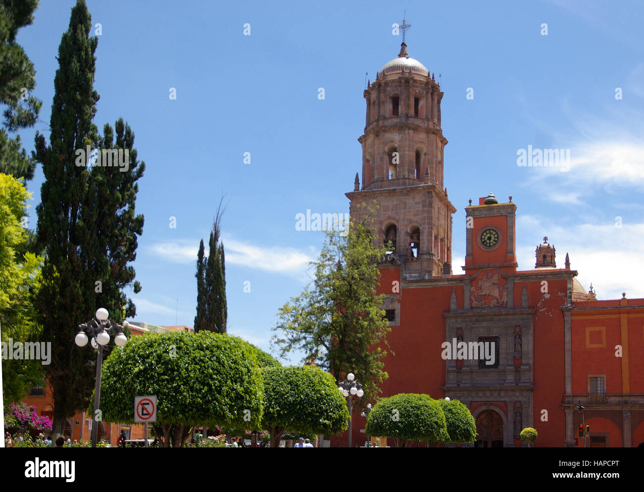 Querétaro, Mexico, Templo San Francisco Stock Photo