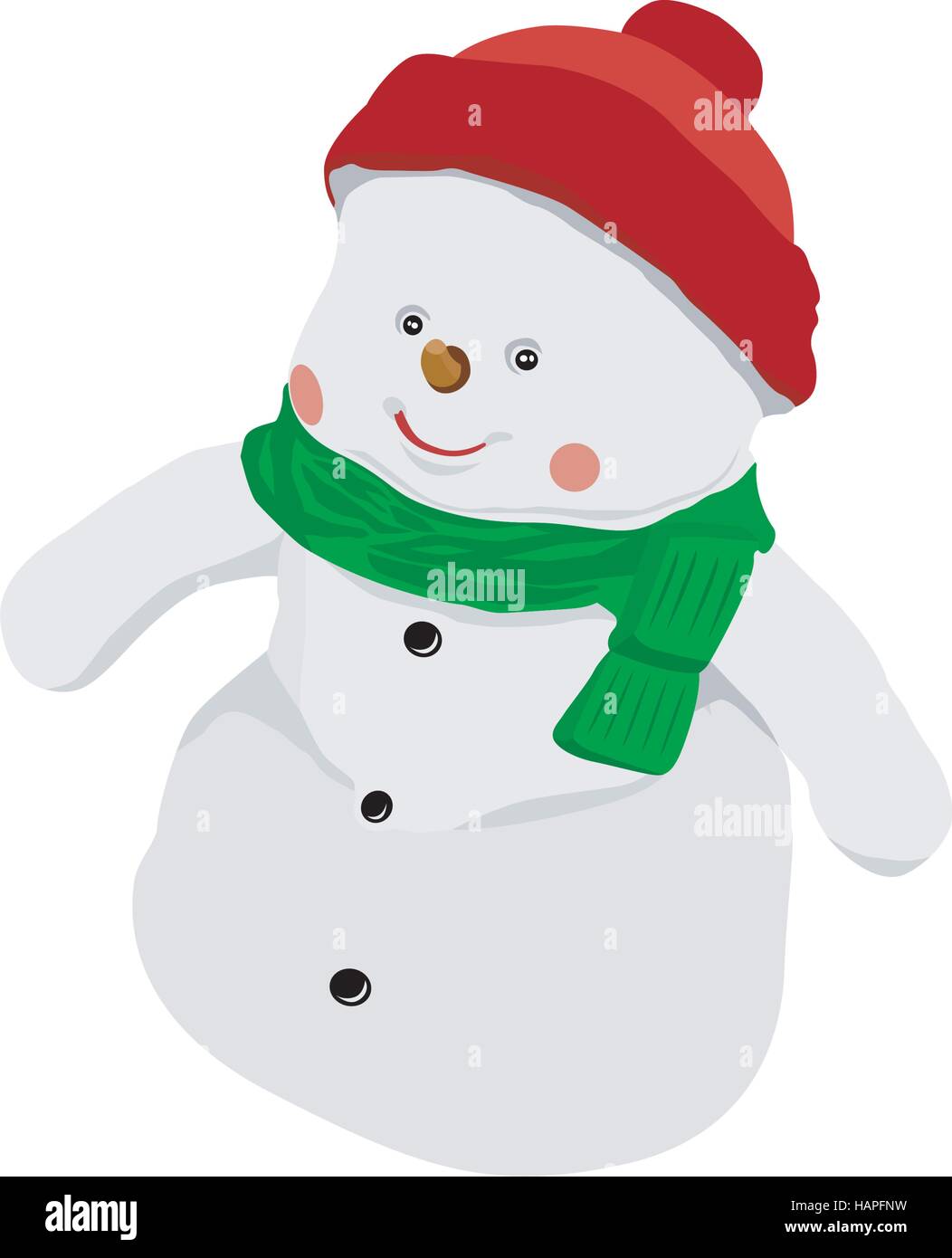 Snowman image icon Stock Vector Image & Art - Alamy