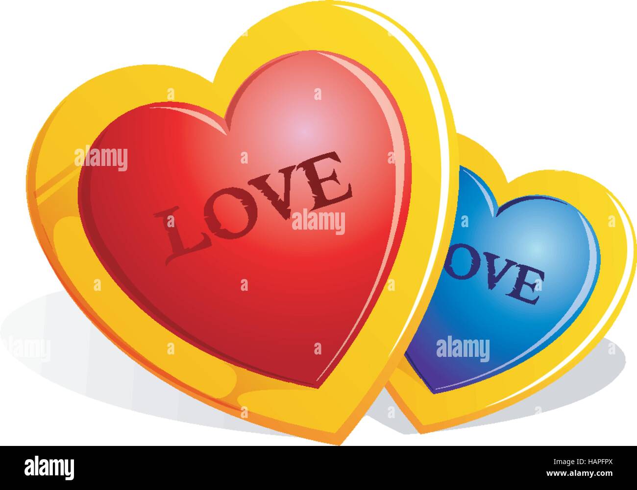 Heart Image icon Stock Vector