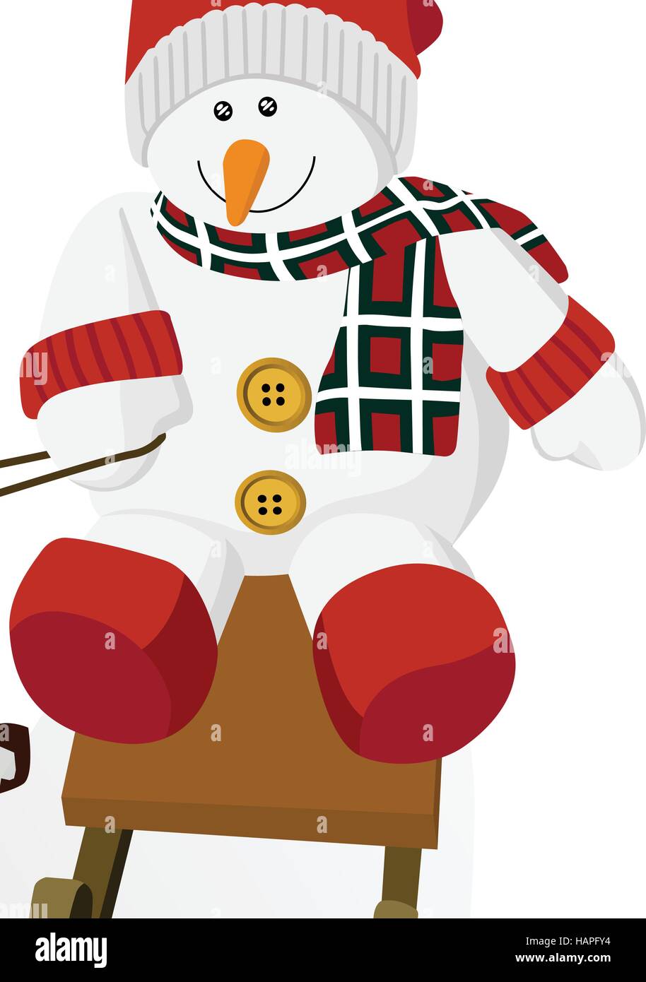 Snowman image icon Stock Vector Image & Art - Alamy