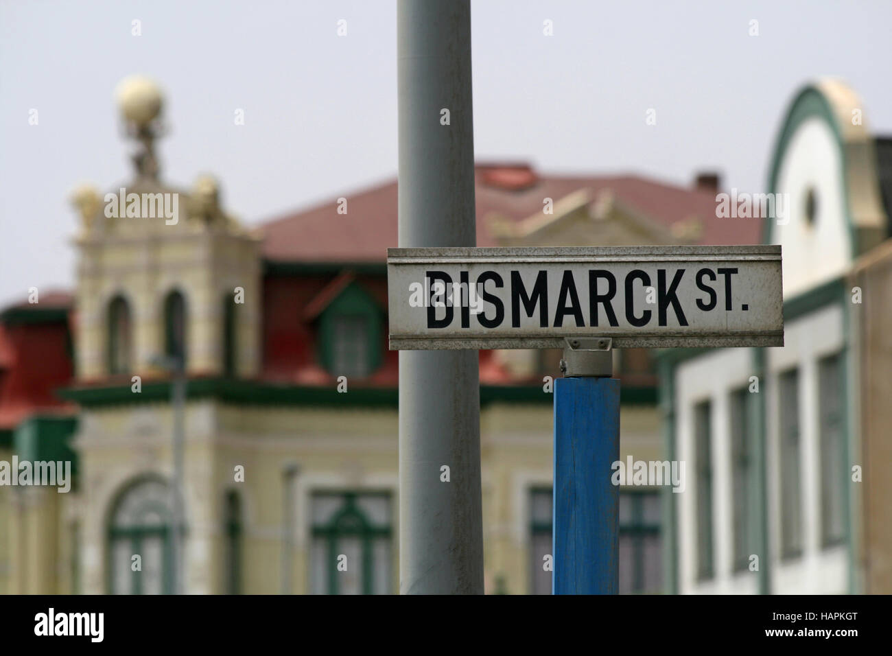 Bismarck in Swakopmund. Namibia Stock Photo