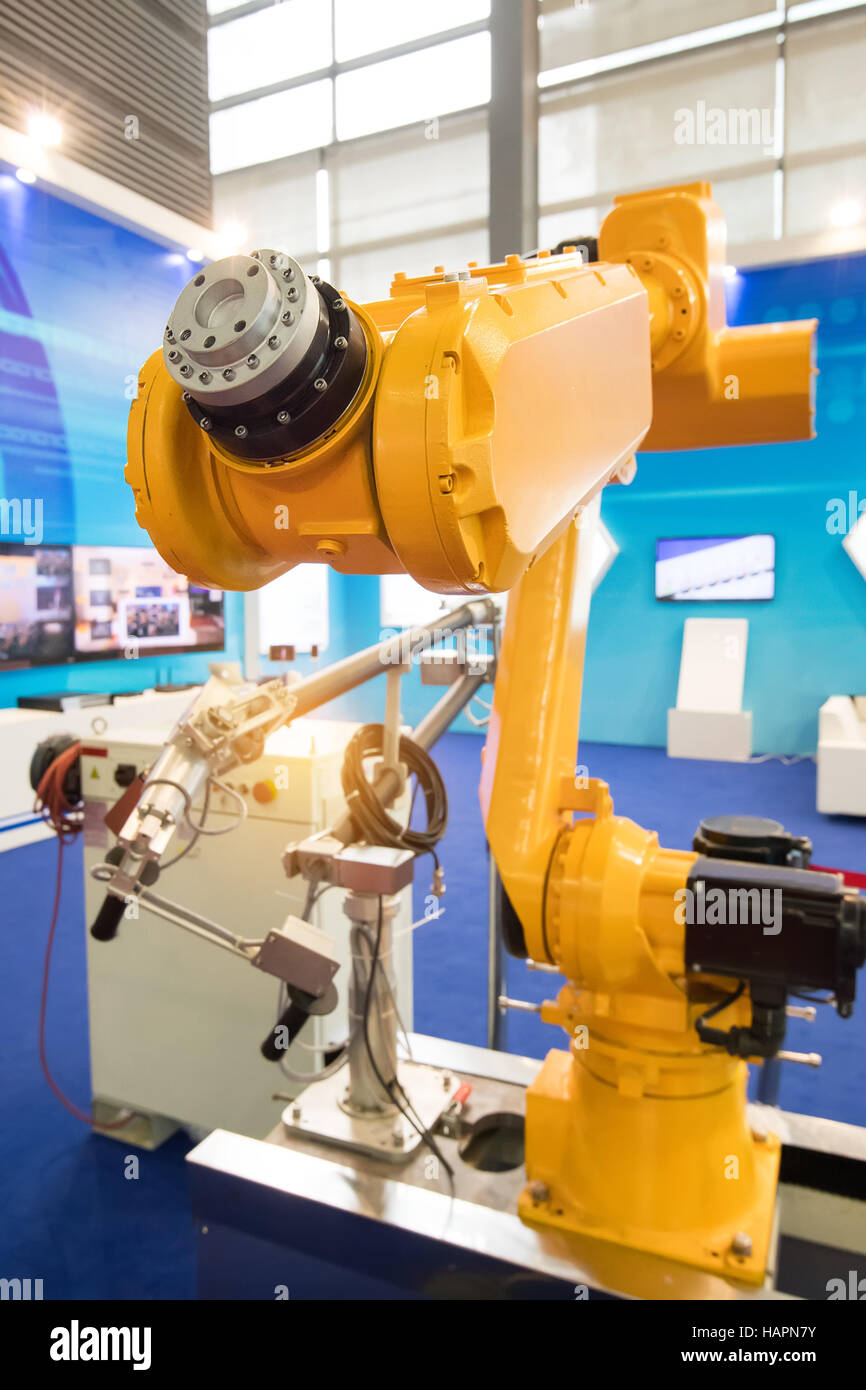 Robot Control Hand Controler of robotic hand Stock Photo - Alamy