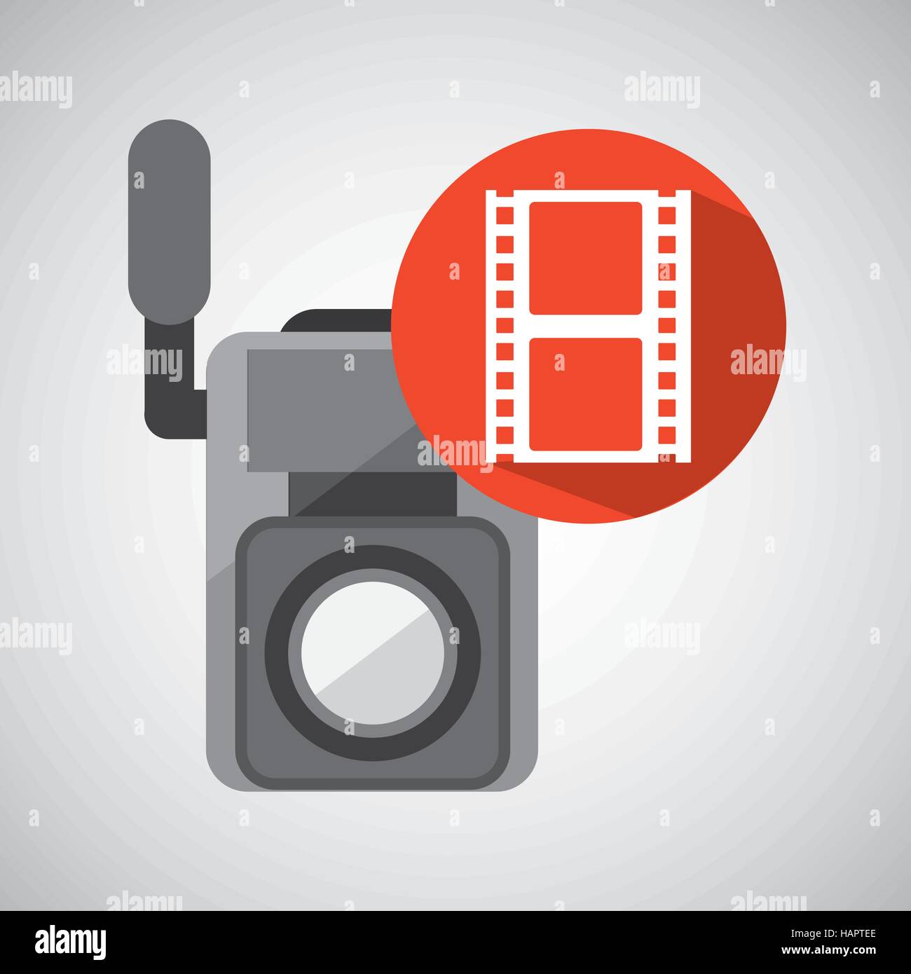 movie video camera strip film icon vector illustration eps 10 Stock ...
