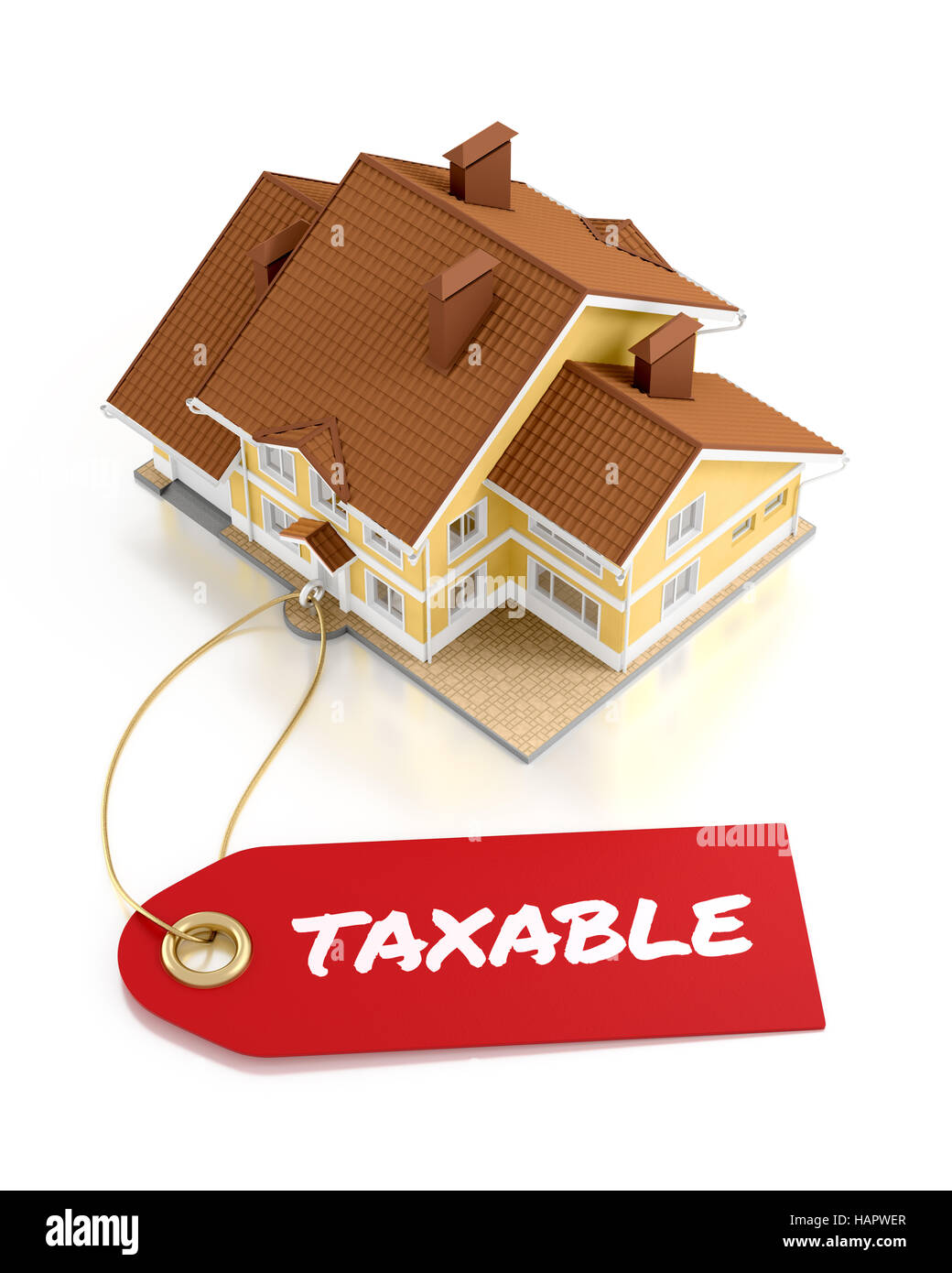 Real Estate Taxation Stock Photo Alamy