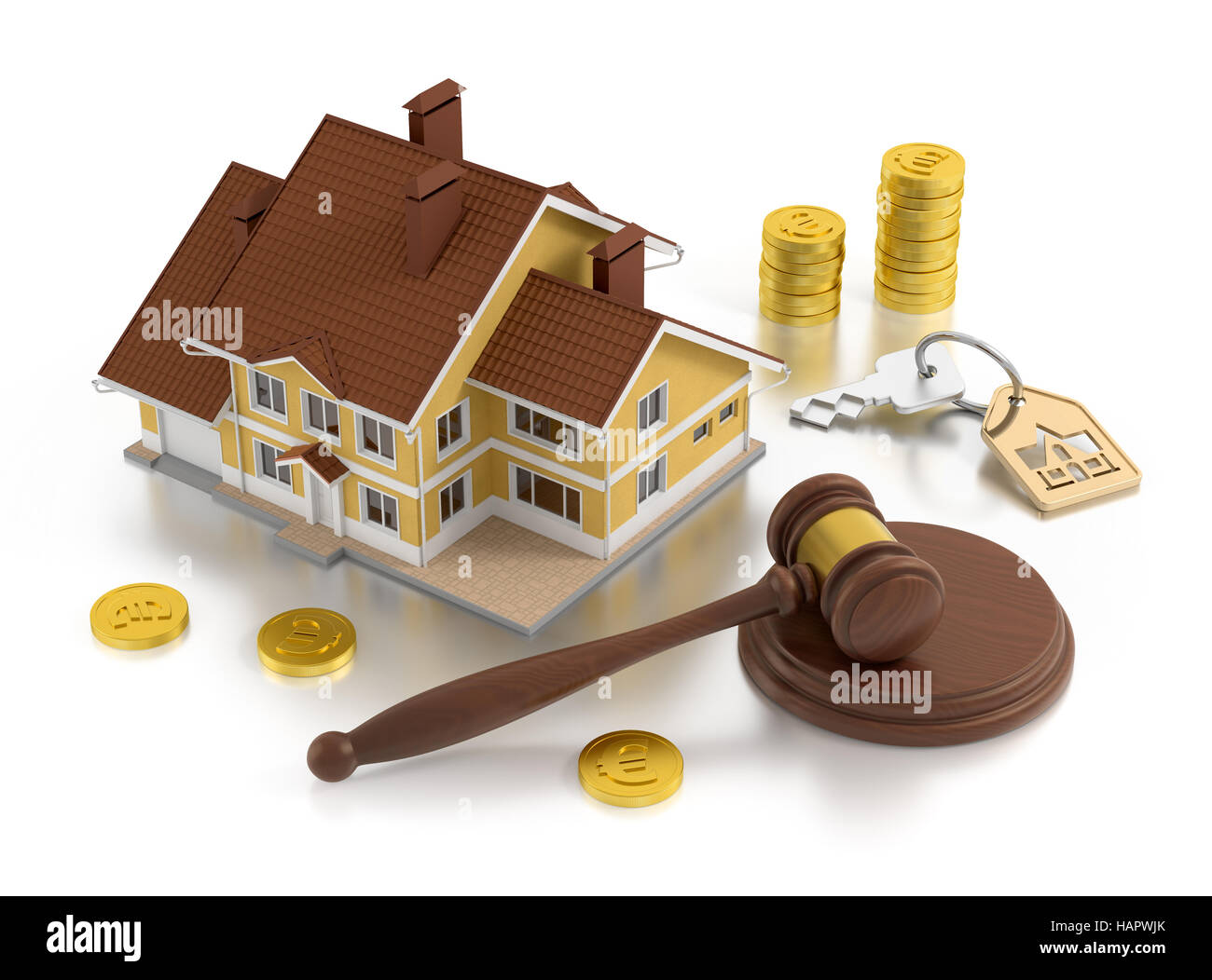 Picture of Real Estate Auction Stock Photo - Alamy