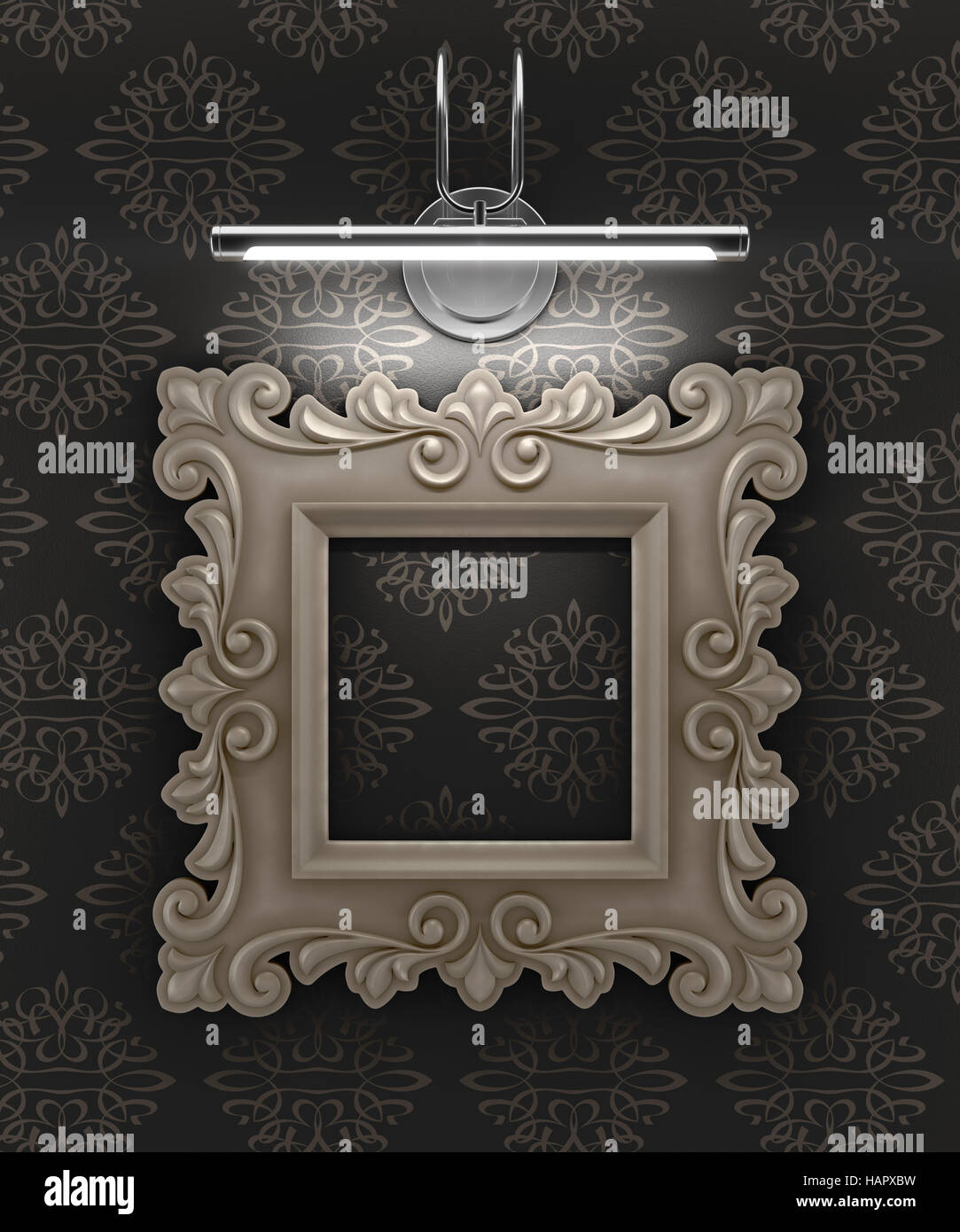 Vintage Artistic Picture Frame Stock Photo Alamy