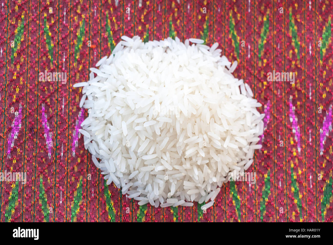 Agriculture Rice Seed Stock Photo