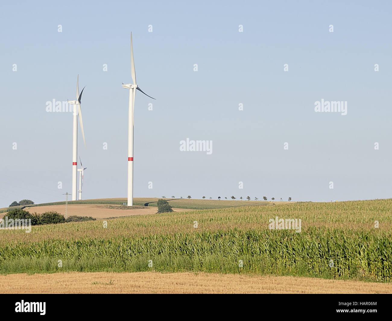 windkraft 8 - wind power 8 Stock Photo