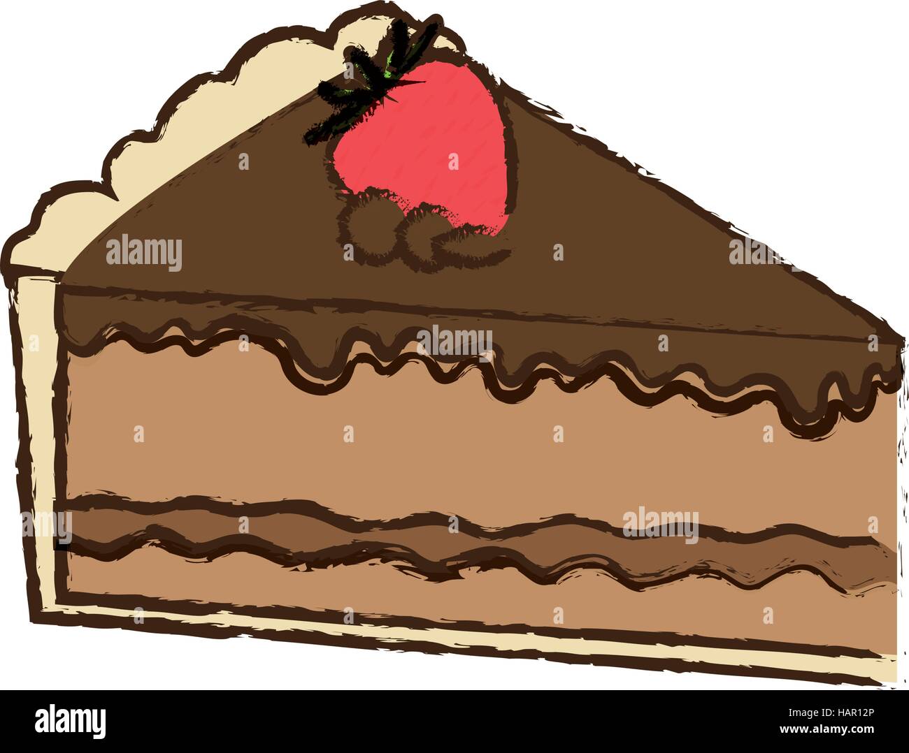 delicious Cake dessert icon vector illustration graphic design Stock ...