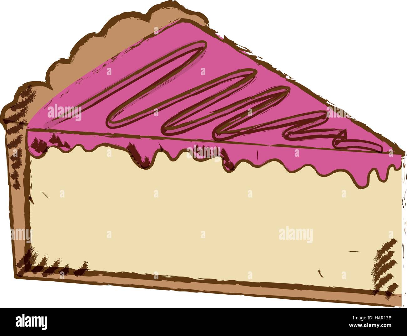 delicious Cake dessert icon vector illustration graphic design Stock ...
