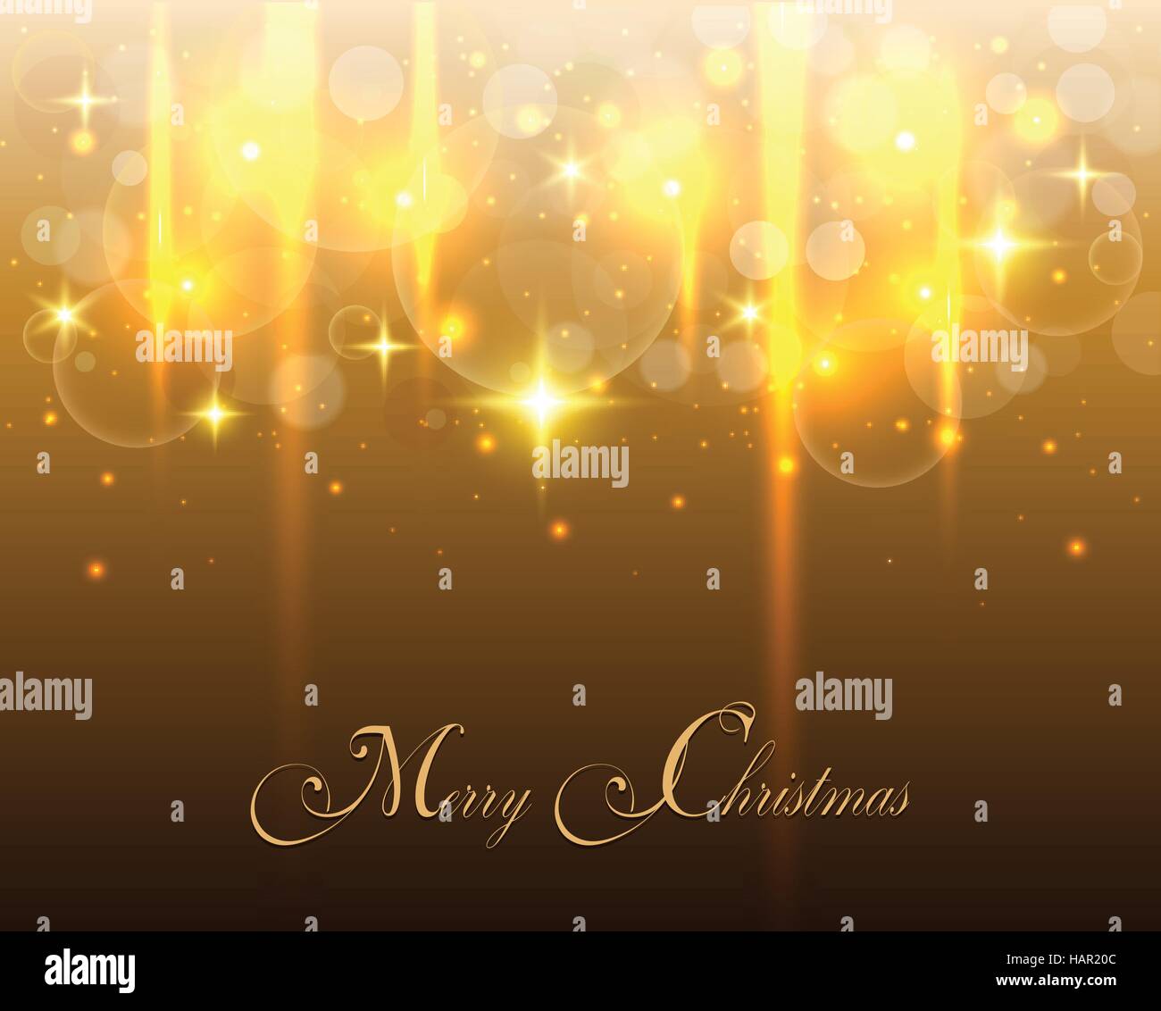 Christmas background gold, vector illustration Stock Vector Image & Art