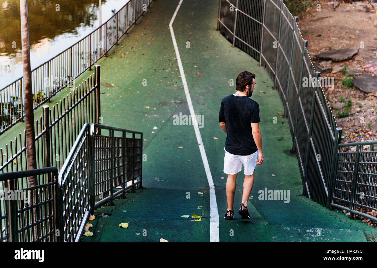 Athletic Men Fit Exercise Healthy Leisure Active Concept Stock Photo ...
